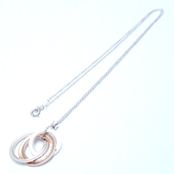 TIFFANY&Co. ティファニー 1837 トリプル サークル リング ネックレス