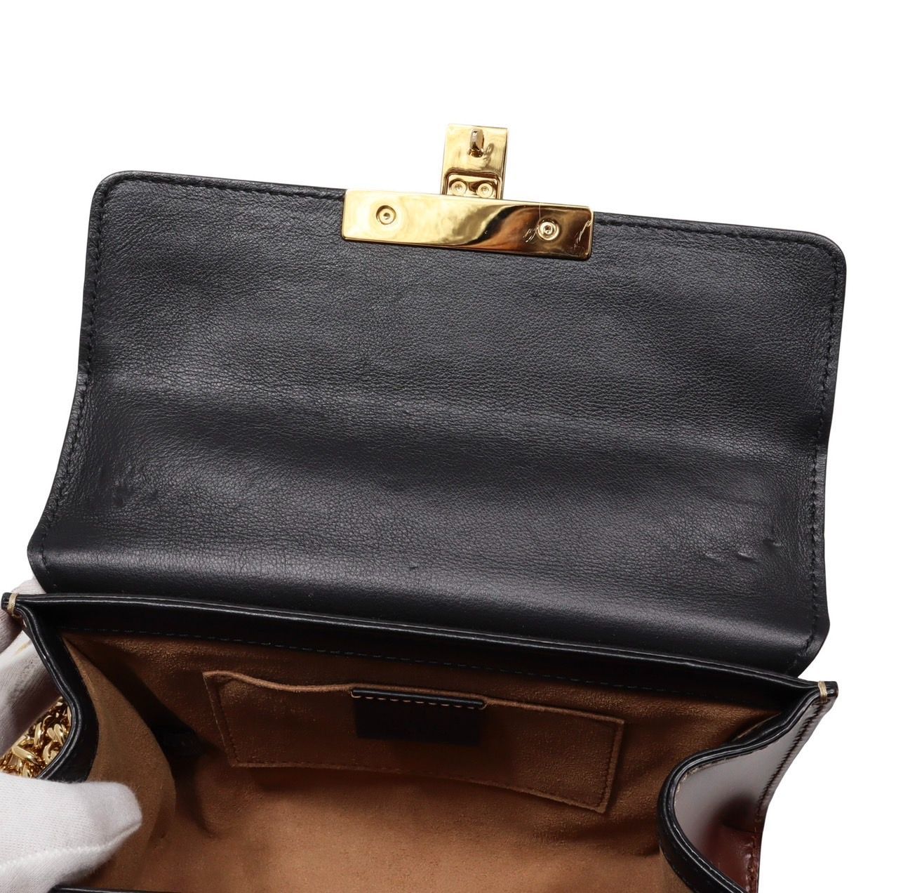 最終値下げ】GUCCI グッチ パドロック 409487 GGスプリーム チェーン 