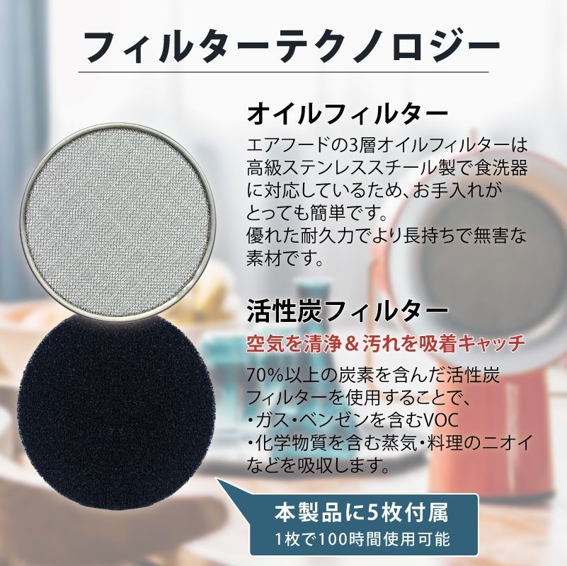 ポータブルレンジフード