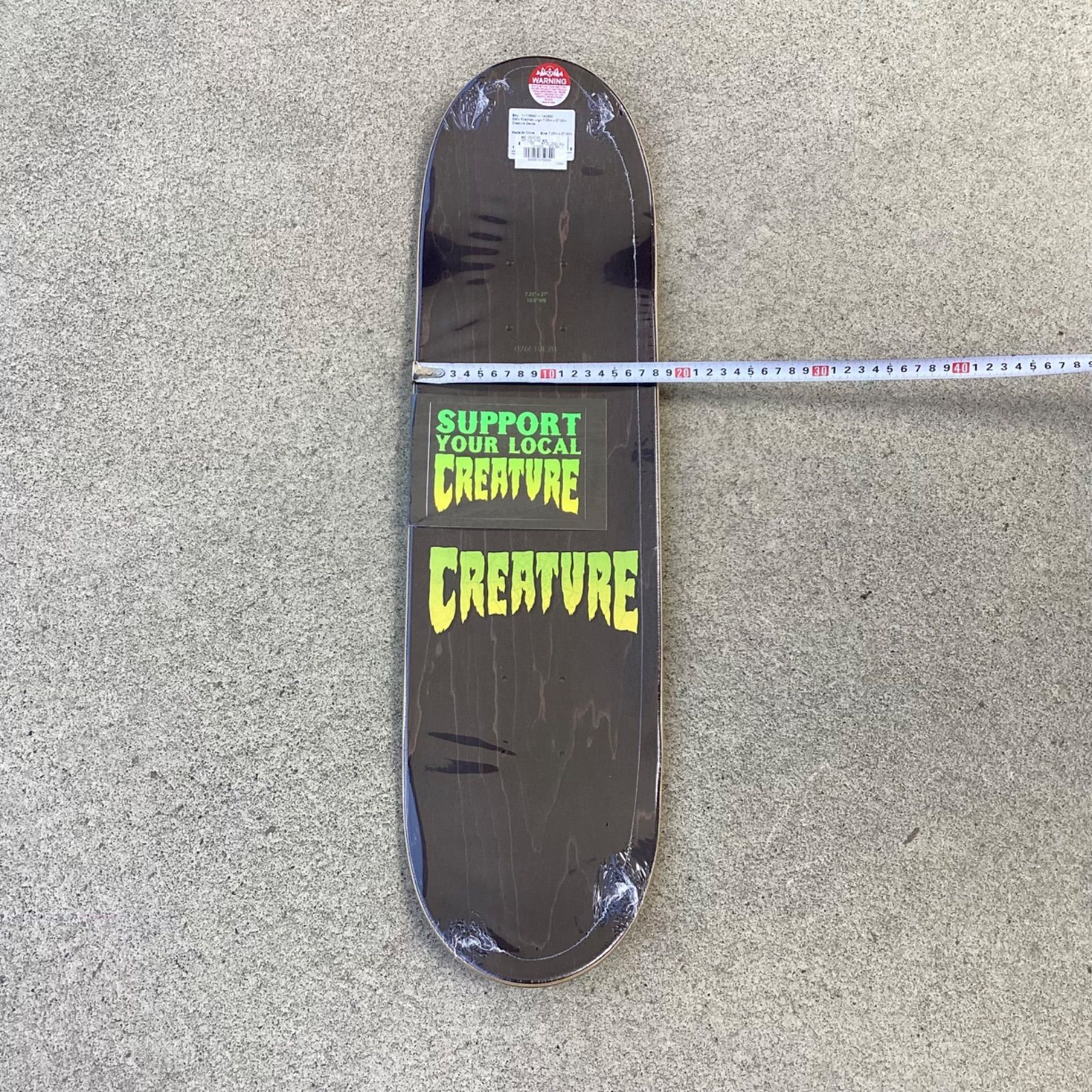ムラサキパーク公式】【KIDS】CREATURE TEAM LTD FIRE WEB DECK 7.25