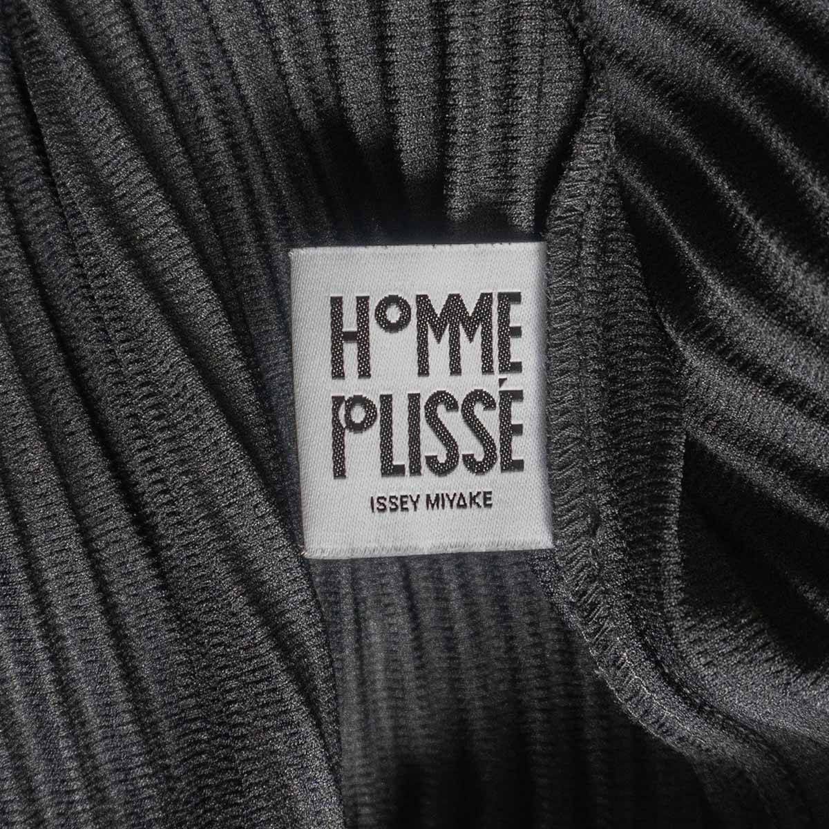 美品】 HOMME PLISSE ISSEY MIYAKE【長袖 プリーツ カットソー】 ブラック オムプリッセ イッセイミヤケ 2409336 -  メルカリ