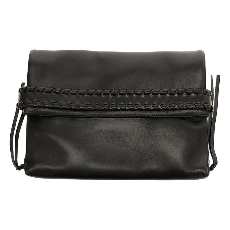 Chloé ブラック レザー クラッチバッグ 新品】 Chloe / クロエ | mony clutct / レザー クラッチバッグ