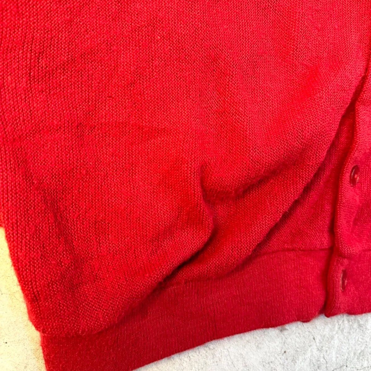 80s PURITAN アクリルカーディガン PURITAN ビンテージアクリルニットカーディガン - Fresh Service