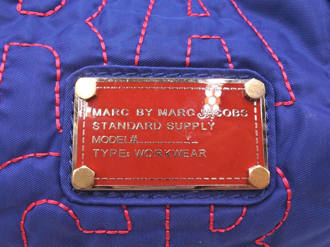 MARC BY MARC JACOBS - 【美品】マークバイマークジェイコブス　トートバッグ　キルティング 美品 マークバイマークジェイコブス トートバッグ キルティング