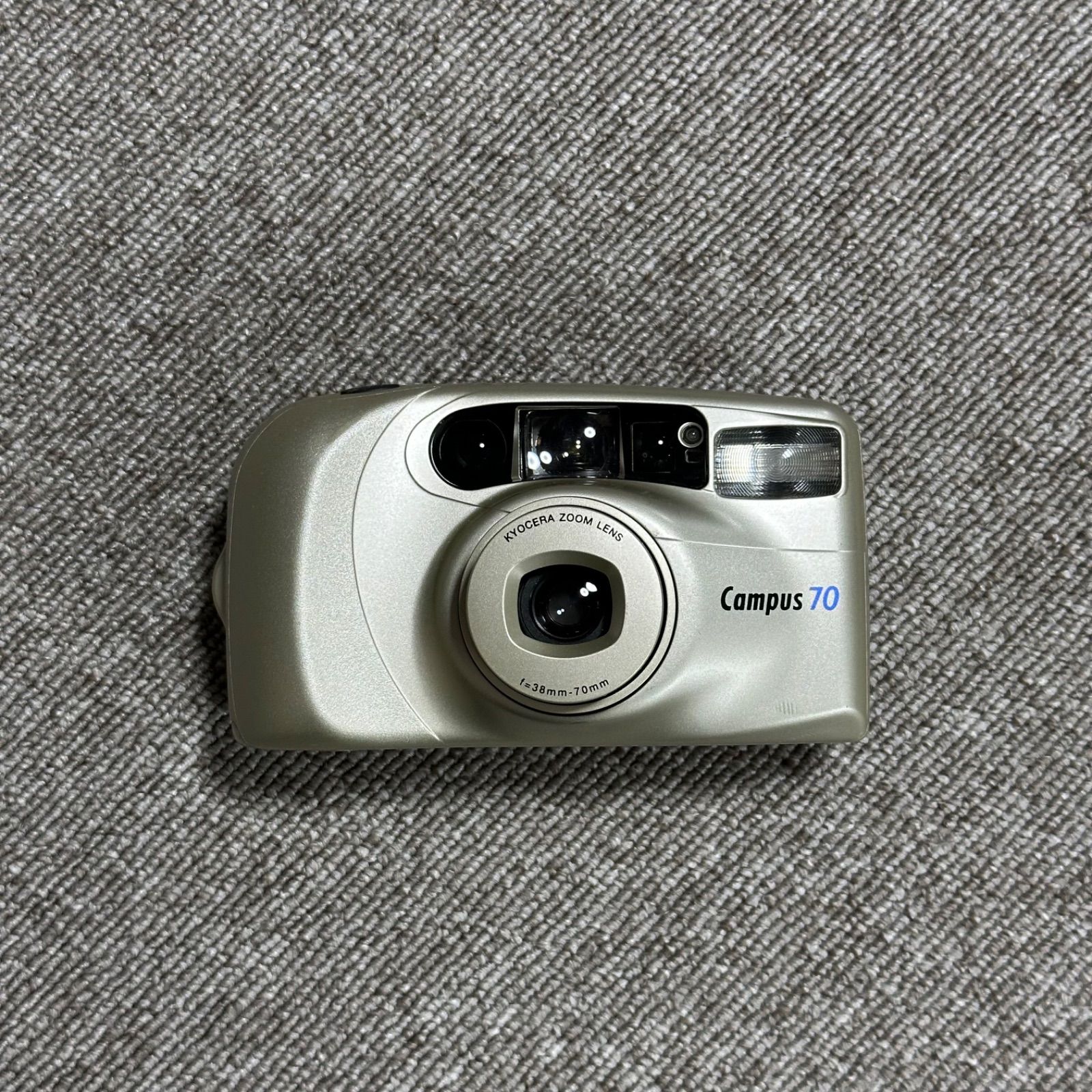 【35mmフィルムカメラ】CAMPUS70 KYOCERA Campus 70 の使い方 | Totte Me Camera