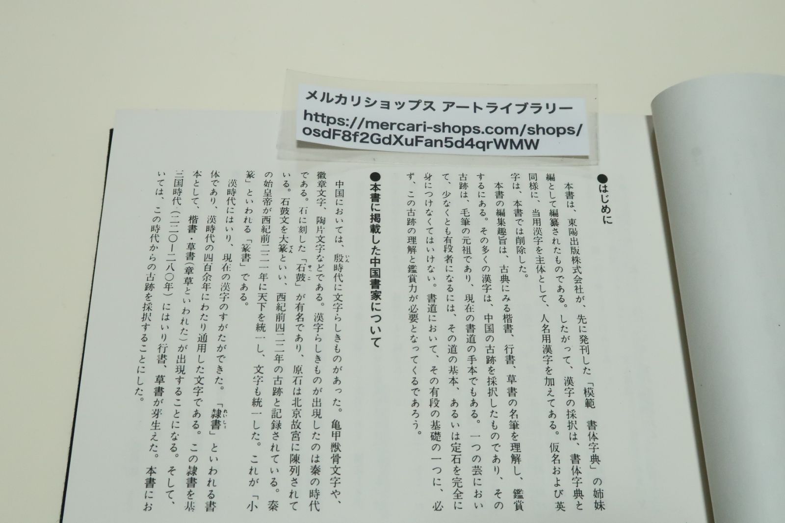 筆写と鑑賞のための古典名筆字典/古典にみる楷書・行書・草書の名筆を理解し鑑賞する・古跡は毛筆の元祖であり現在の書道の手本でもある