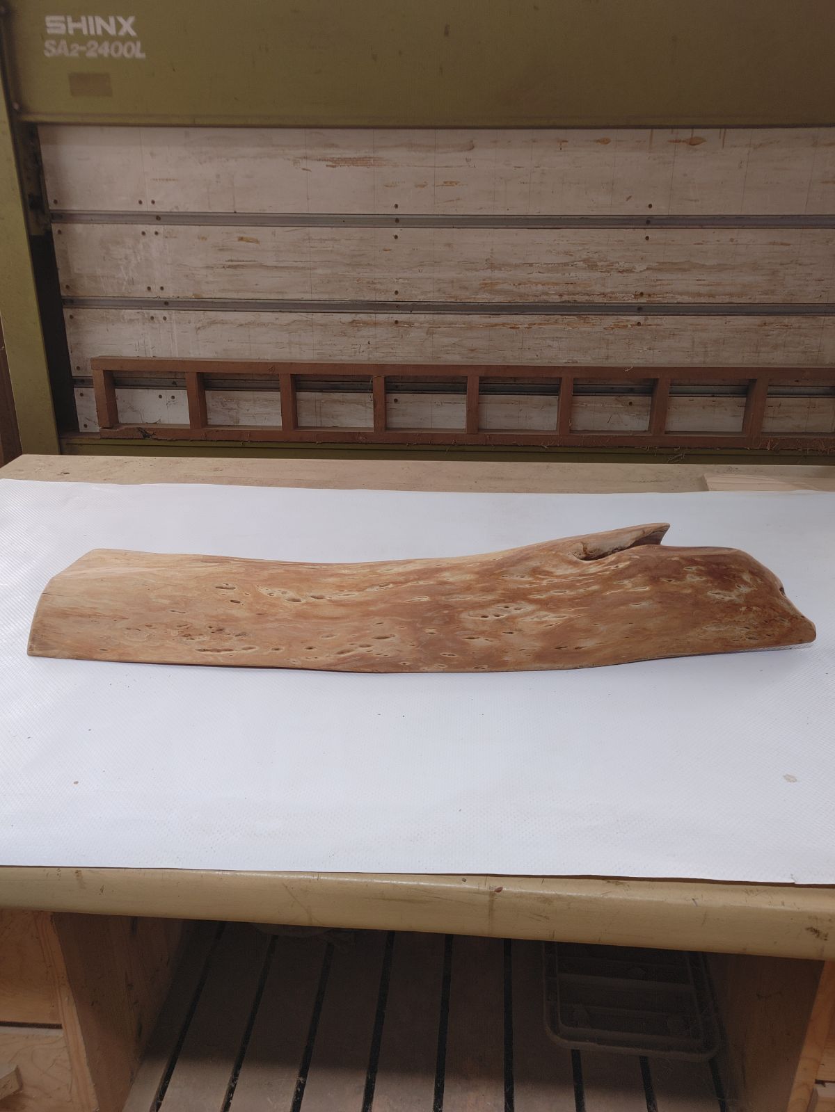 No.19】欅 ケヤキ ウズラ杢 皿 手彫り 銘木 無垢材/自然素材