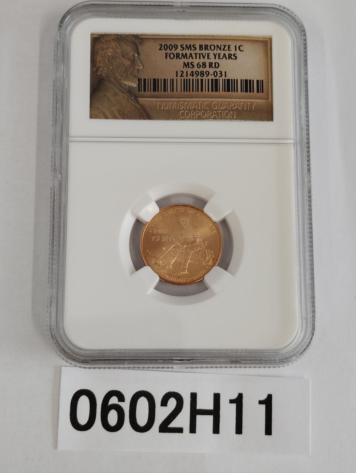 MS66RD・MS67RD・ MS68RD】 2009年 リンカーン ショップ 1セント NGC
