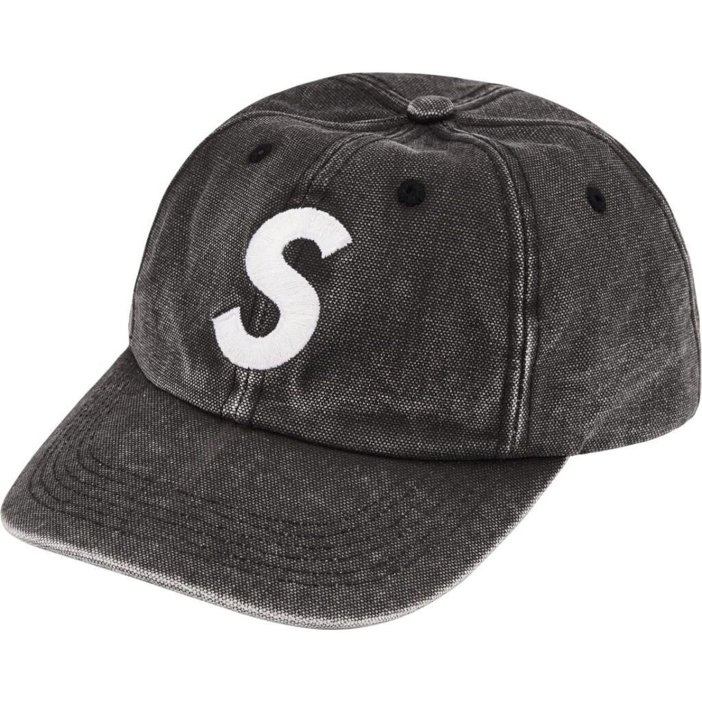supreme Pigment Canvas S Logo 6-Panel