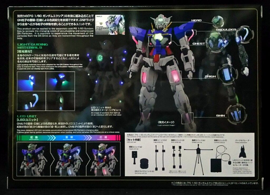BANDAI SPIRITS PG ガンダムエクシア用 LEDユニット 1/60 - メルカリ