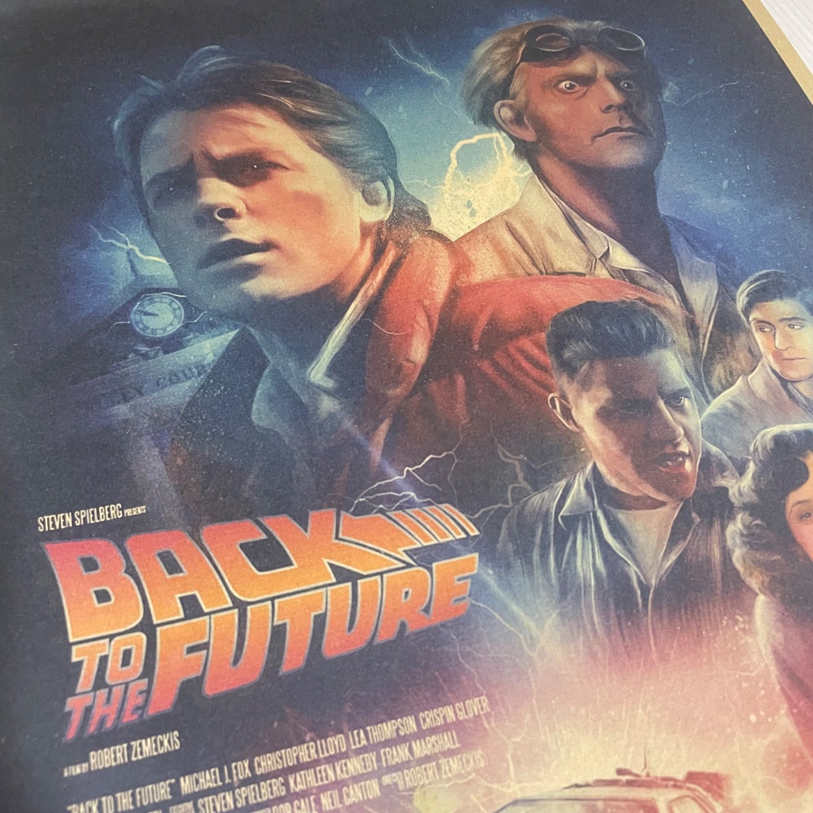 K281A3 バックトゥザフューチャー 映画 ポスター 洋画 紙ポスター 新品