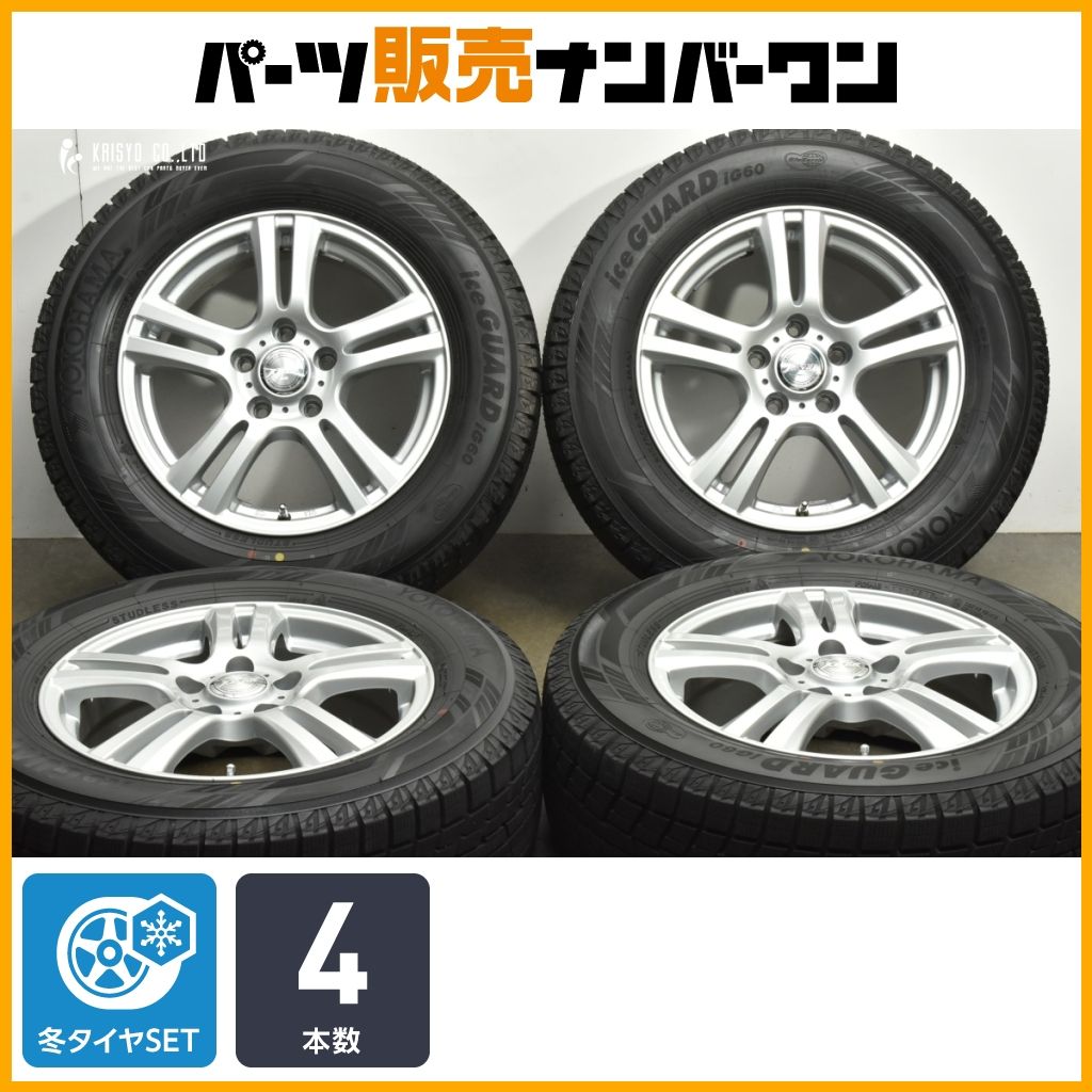 交換用に ジョーカー 16in 6.5J 40 PCD114.3 ヨコハマ アイスガード iG60 215|65R16 アルファード カローラクロス エルグランド