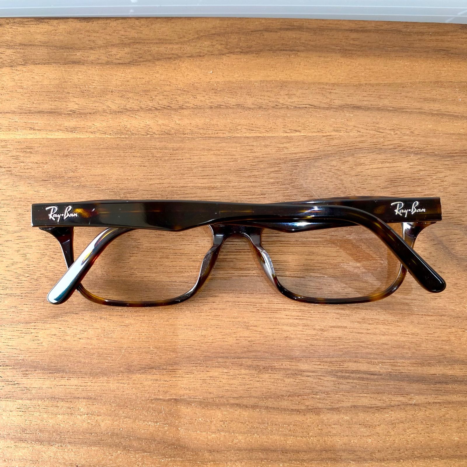 未使用 Ray-Ban RX5345D-53-18 サングラス メガネフレーム べっ甲柄