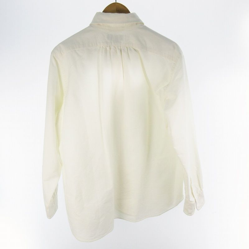 ナイジェルケーボン NIGEL CABOURN 25SS BRITISH OFFICERS SHIRT TYPE 2 OX ブリティッシュ オフィサーズ 長袖 シャツ 8050-00-10005 ホワイト 白 46