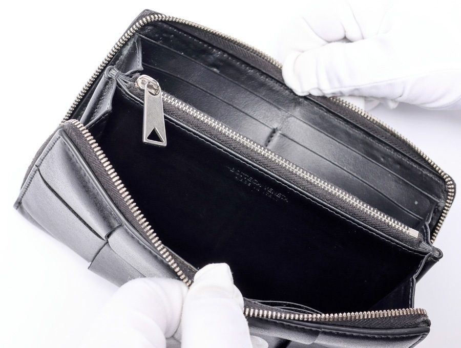 ボッテガヴェネタ / BOTTEGA VENETA カセット ジップ アラウンド