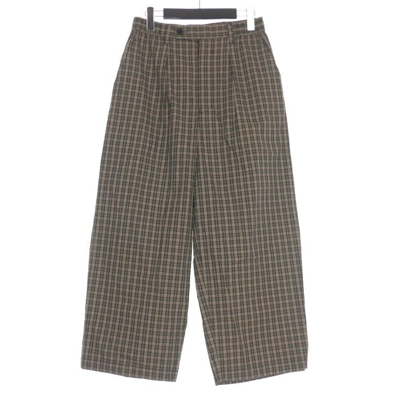 ワンダーランド wonderland Check pants チェックパンツ ワンダーランド wonderland Check pants チェックパンツ