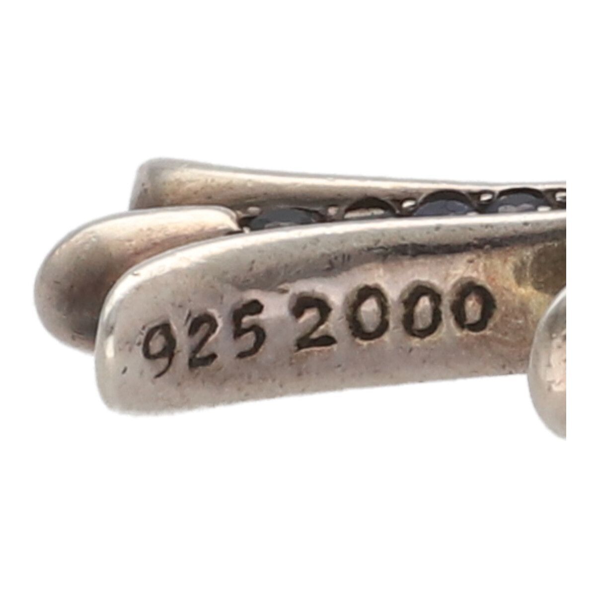 クロムハーツ タイニーファットクロス 925 シルバー ネックレストップ CHROME HEARTS クロムハーツ タイニーファットクロス PAVE