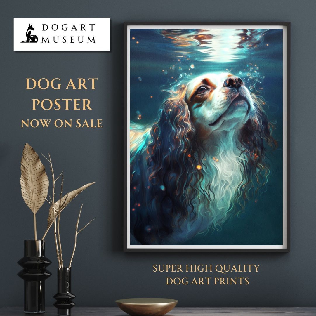 希望の光 - キャバリア・キング・チャールズ・スパニエル犬 No.4