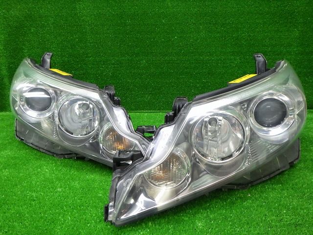 コーティング加工済 ACR50/55 エスティマ 中期 ヘッドライト左右 HID 28-217 70 バラスト付 241130016