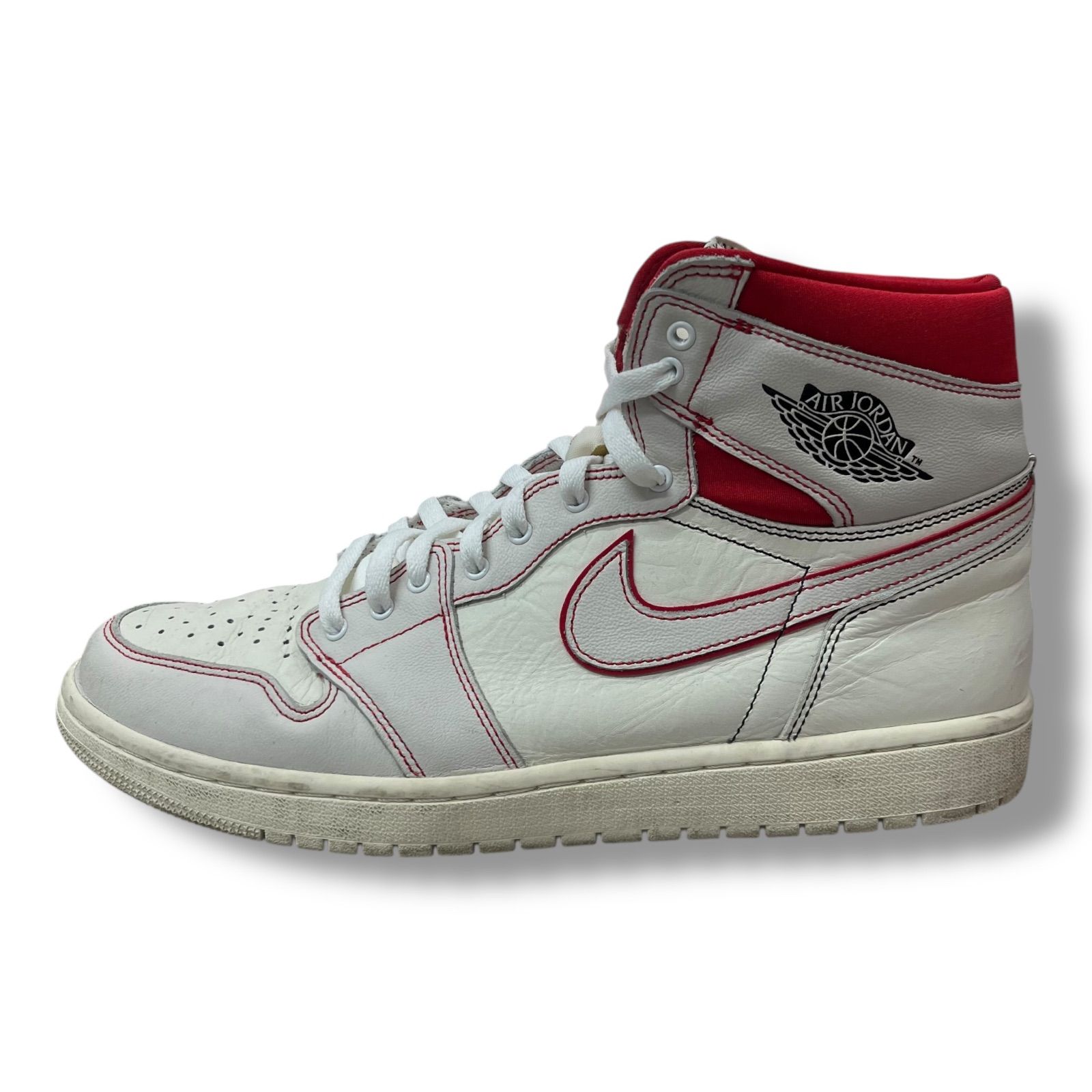 Nike Air Jordan 1 Retro High OG Sail|University Red エアジョーダン1 レトロ ハイ OG セイル|ユニバーシティ レッド ナイキ 555088-160 30.5cm 90482A4