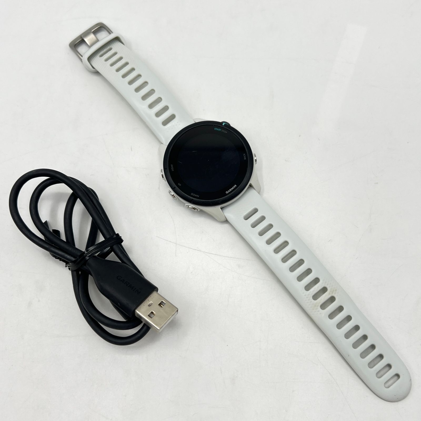 GARMIN Forerunner 255S Music White 010-02641-77 スマートウォッチ ガーミン フォアランナー ミュージック 本体