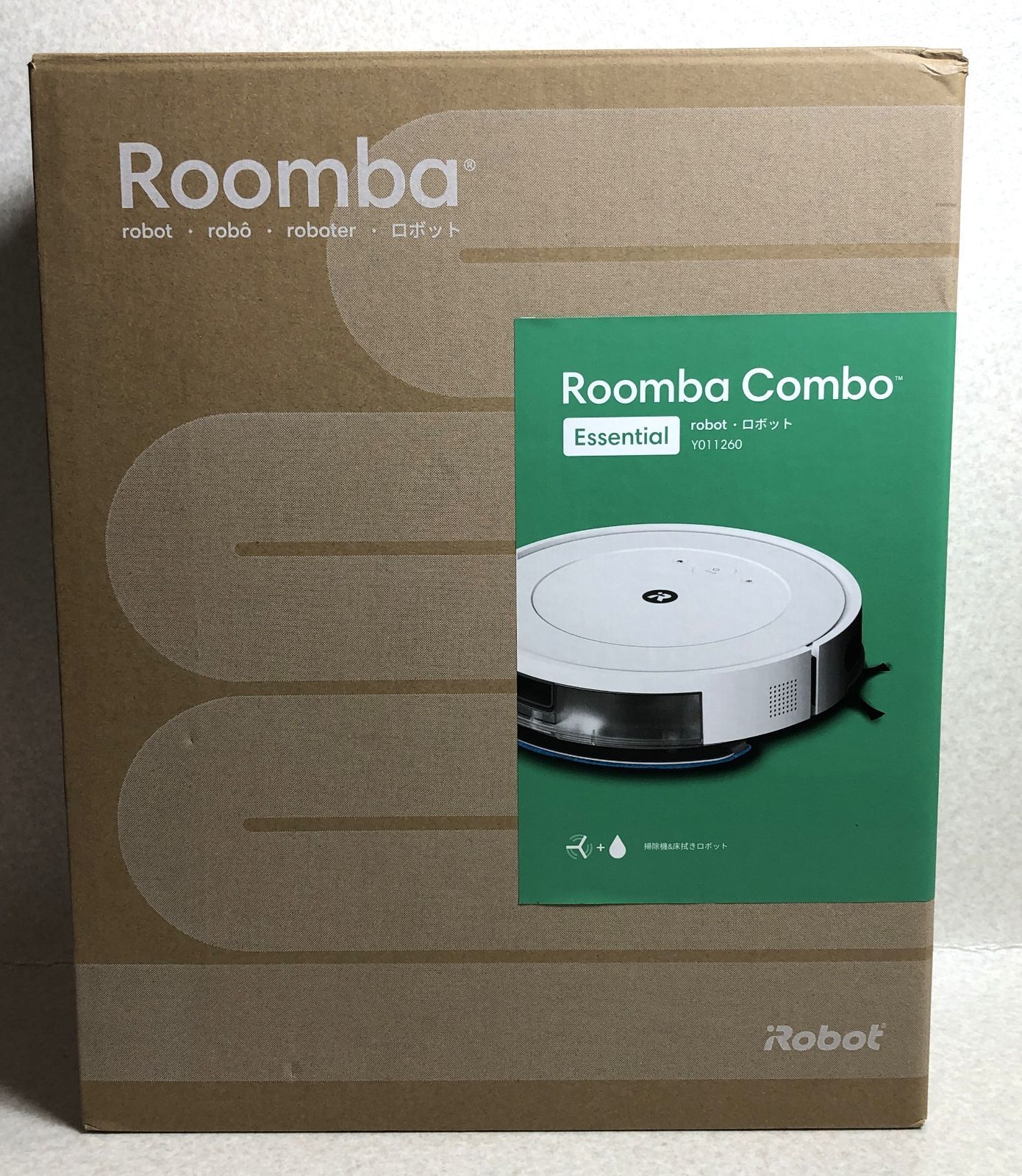 DH726】ルンバ Combo アウトレット Essential ロボット掃除機