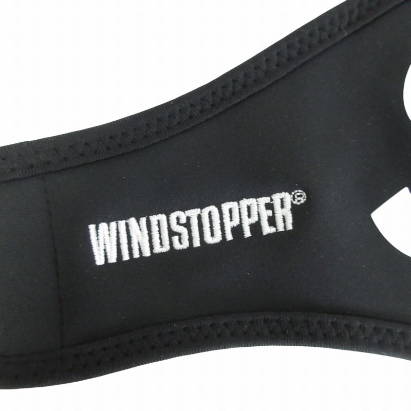 バイクウェア・装備 22FW Supreme WINDSTOPPER Facemask BLACK シュプリーム ウインドストッパー フェイスマスク ブラック - FW22 - JP