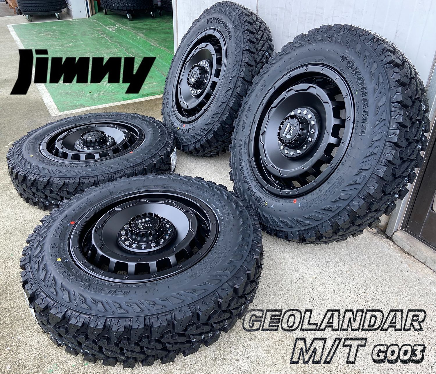 Yokohama Geolandar M/T 16インチホイールセット 楽天市場】4本セット ヨコハマタイヤ GEOLANDAR M/T+ G001C