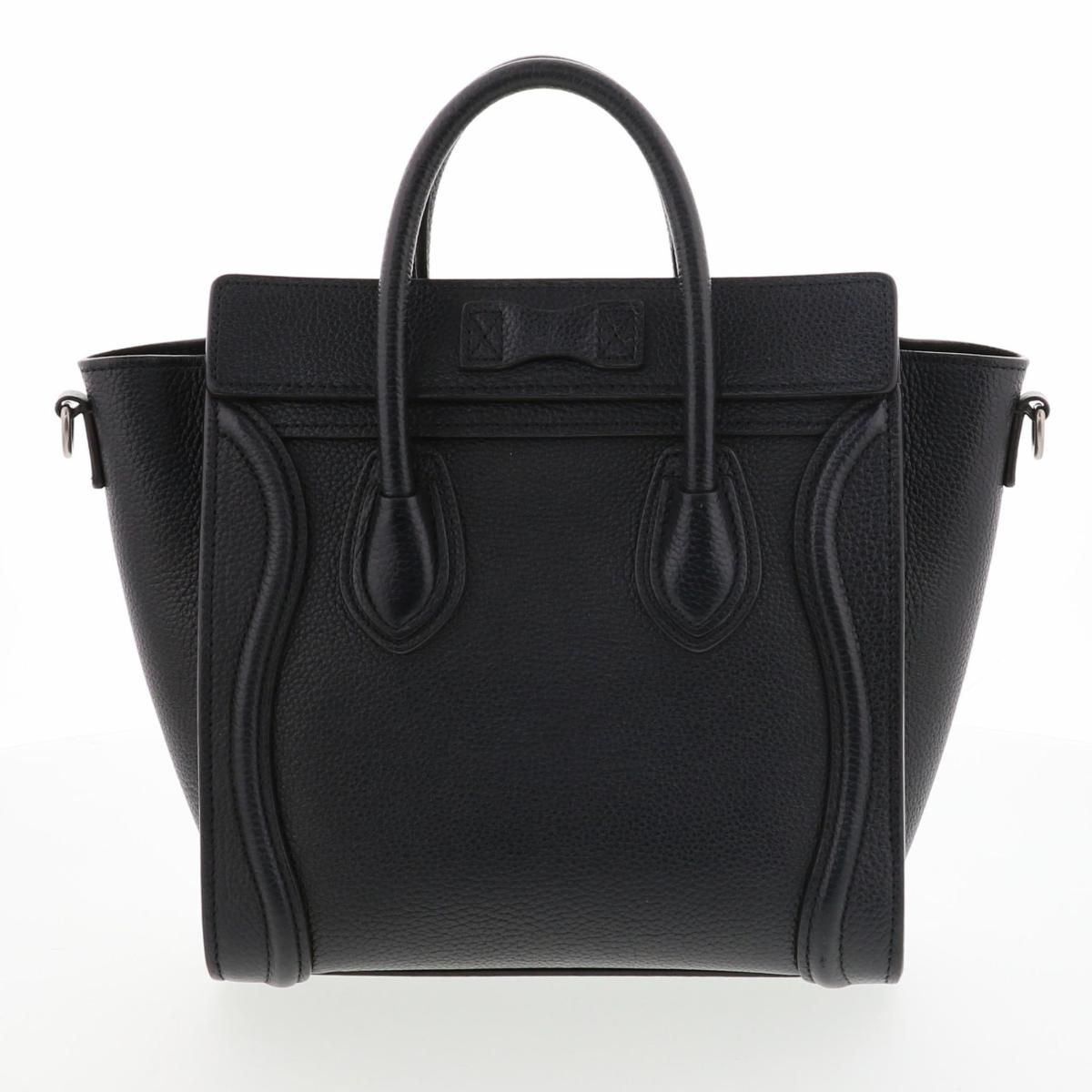 大人気◆CELINE NANO ナノラゲージバッグ ショルダーバッグ 3WAY 直営店買付 CELINE ラゲージ ナノ ショルダーバッグ (CELINE