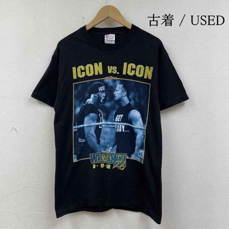 WWE DVDBOX プロレス レッスルマニア18 ロックvsホーガンTシャツ WWE DVDBOX プロレス レッスルマニア18 ロックvsホーガンTシャツ