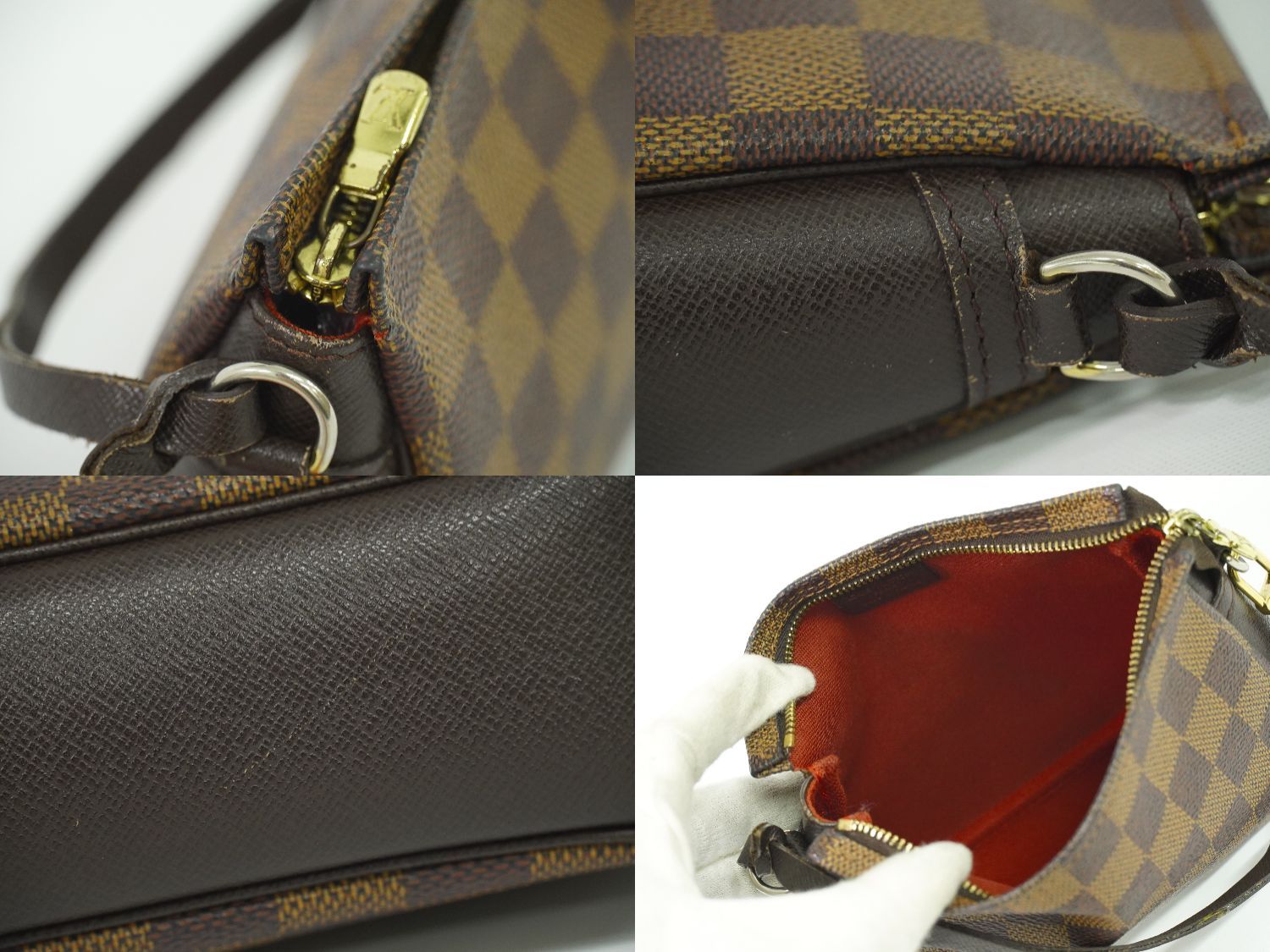ルイヴィトン N51982ダミエ　エベヌ　トゥルース　メイクアップ ポーチ トゥルース・メイクアップ ルイヴィトン LOUIS VUITTON ダミエ