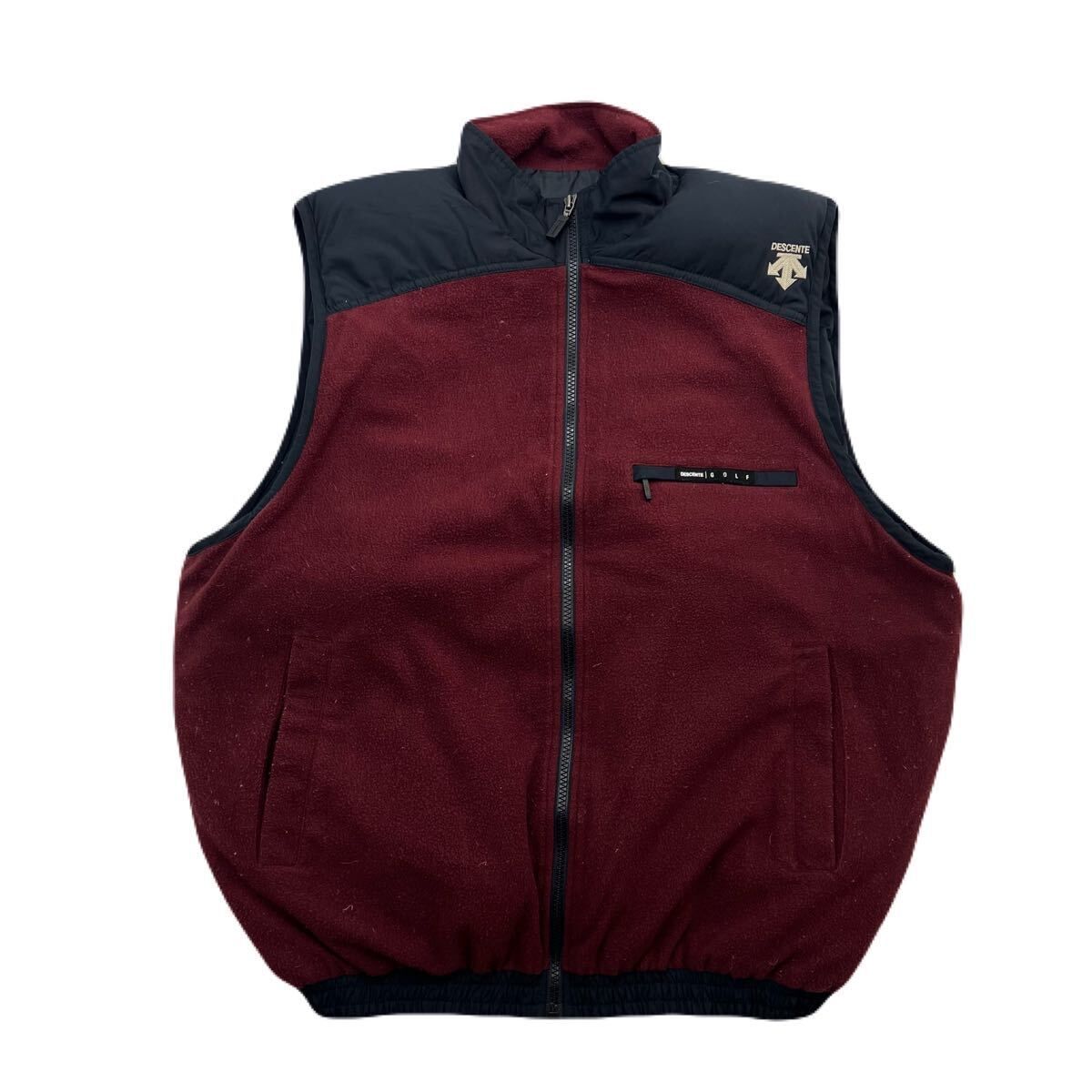 DESCENTE GOLF デサント ゴルフ 2way ダウンジャケット ダウンベスト 