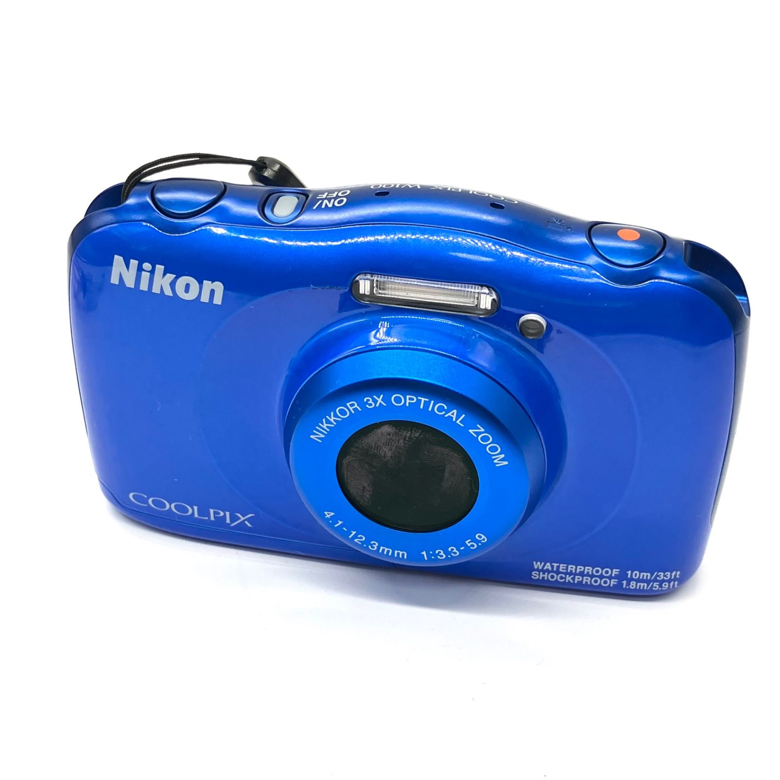 Nikon デジタルカメラ COOLPIX W100 防水 W100BL クールピクス ブルー