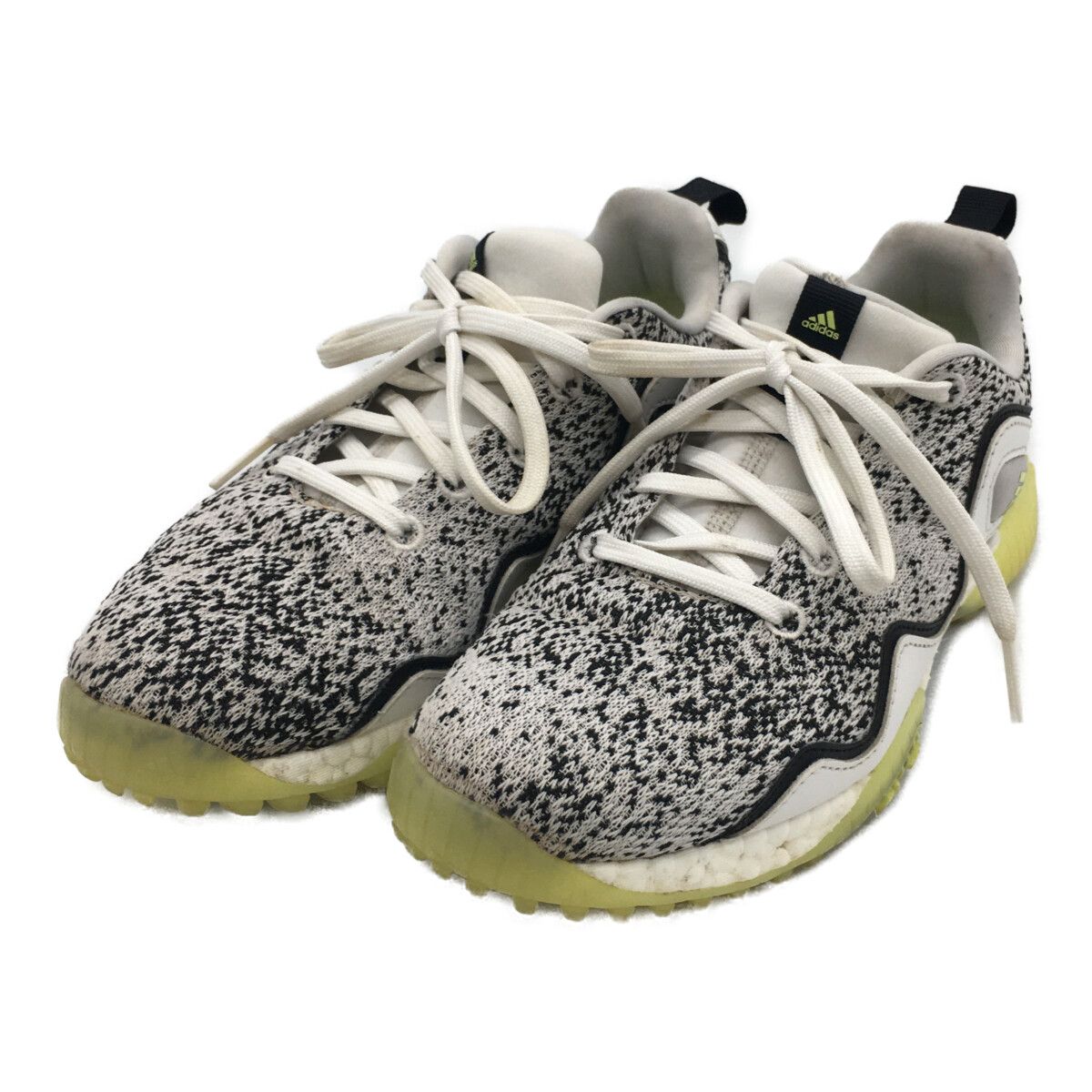 【備品】adidas ゴルフシューズ ブラック/ライム 備品】adidas ゴルフシューズ ブラック/ライム