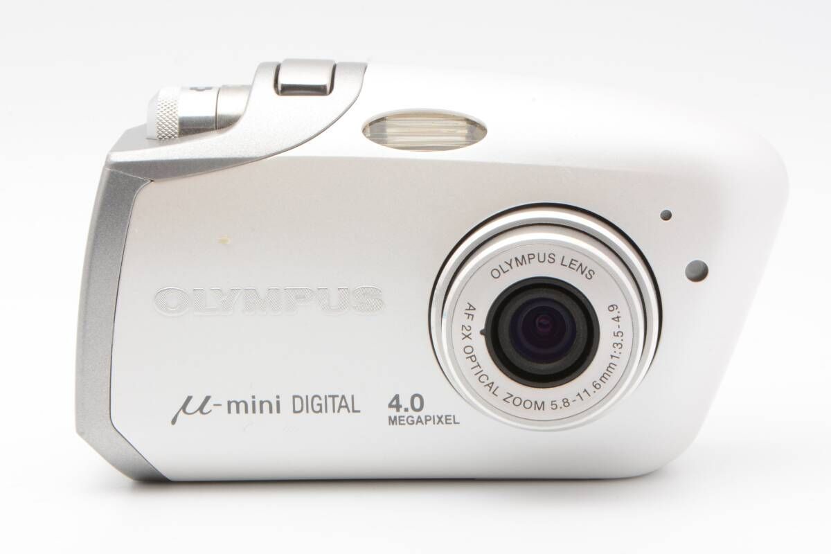OLYMPUS μ MINI DIGITAL ホワイト LL 4671 F 054