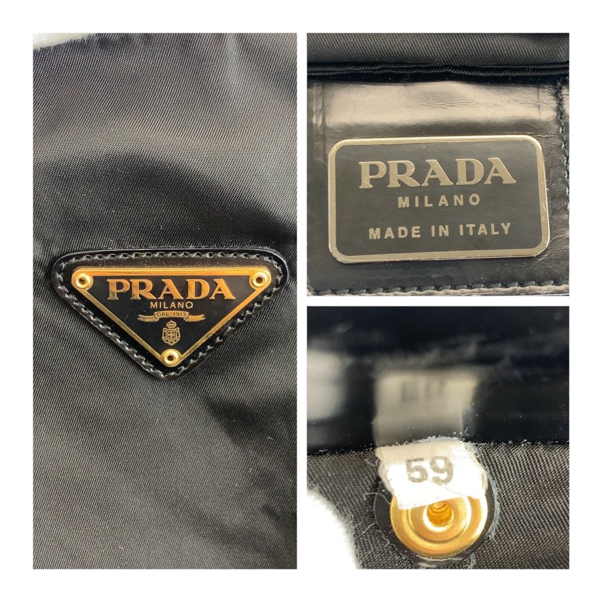 PRADA プラダ トートバッグ ハンドバッグ テスートナイロン 三角ロゴ 正規品☆プラダ テスートナイロン トートバッグ ハンドバッグ