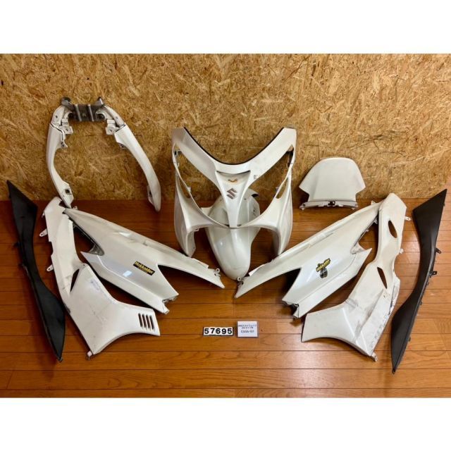 WK 57695 スズキ SUZUKI スカイウェイブ250 タイプM CJ45A-101 外装カウルセット アッパー サイド リア フェンダー