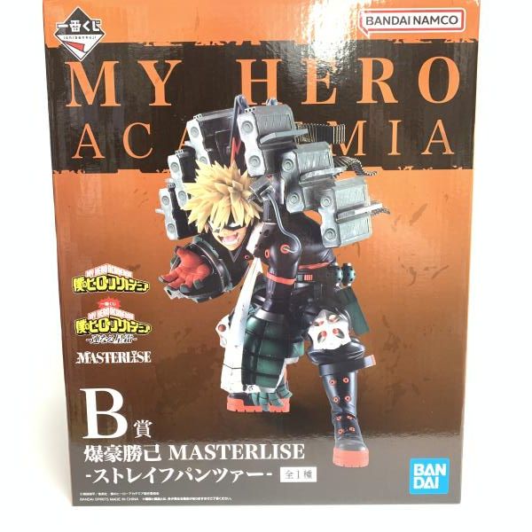 【中古】未開封)B賞 爆豪勝己 MASTERLISE ストレイフパンツァー ｢一番くじ 僕のヒーローアカデミア 連なる星霜｣[18][240018387624] 中古】未開封)B賞 爆豪勝己 MASTERLISE ストレイフパンツァー