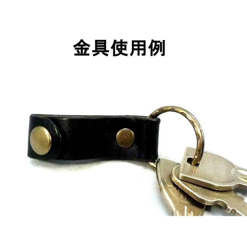 イチネンアクセス ファミリーツール FAMILY TOOL 片面カシメ 小 頭径6 mm 足長7 ゴールド 40組入 0