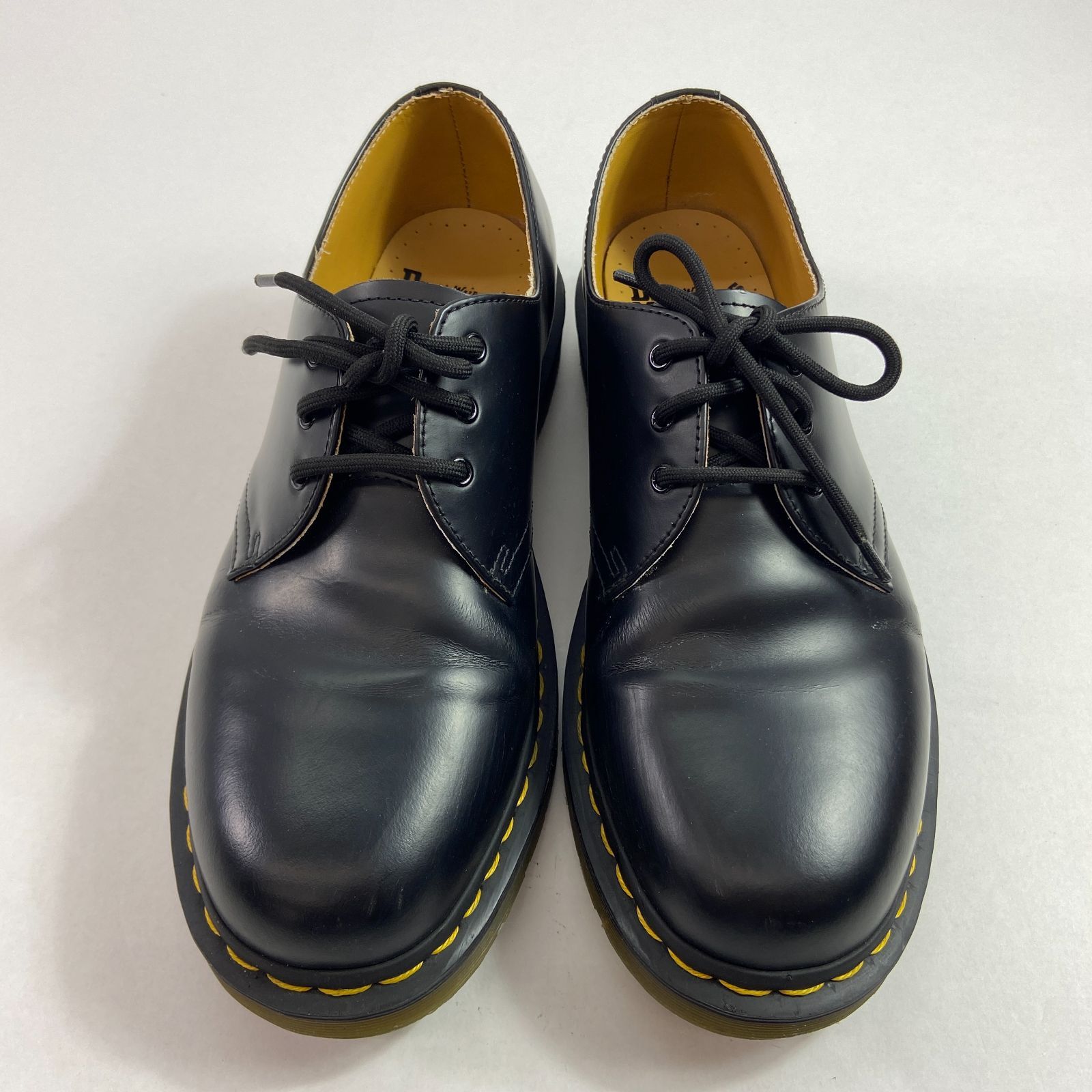 04ｍ0712▽Dr.Martens ドクターマーチン３ホール カジュアルシューズ カジュアルシューズ Casual Shoes 11838　革靴　 ブラック　UK8　26.5ｃｍ　中古品