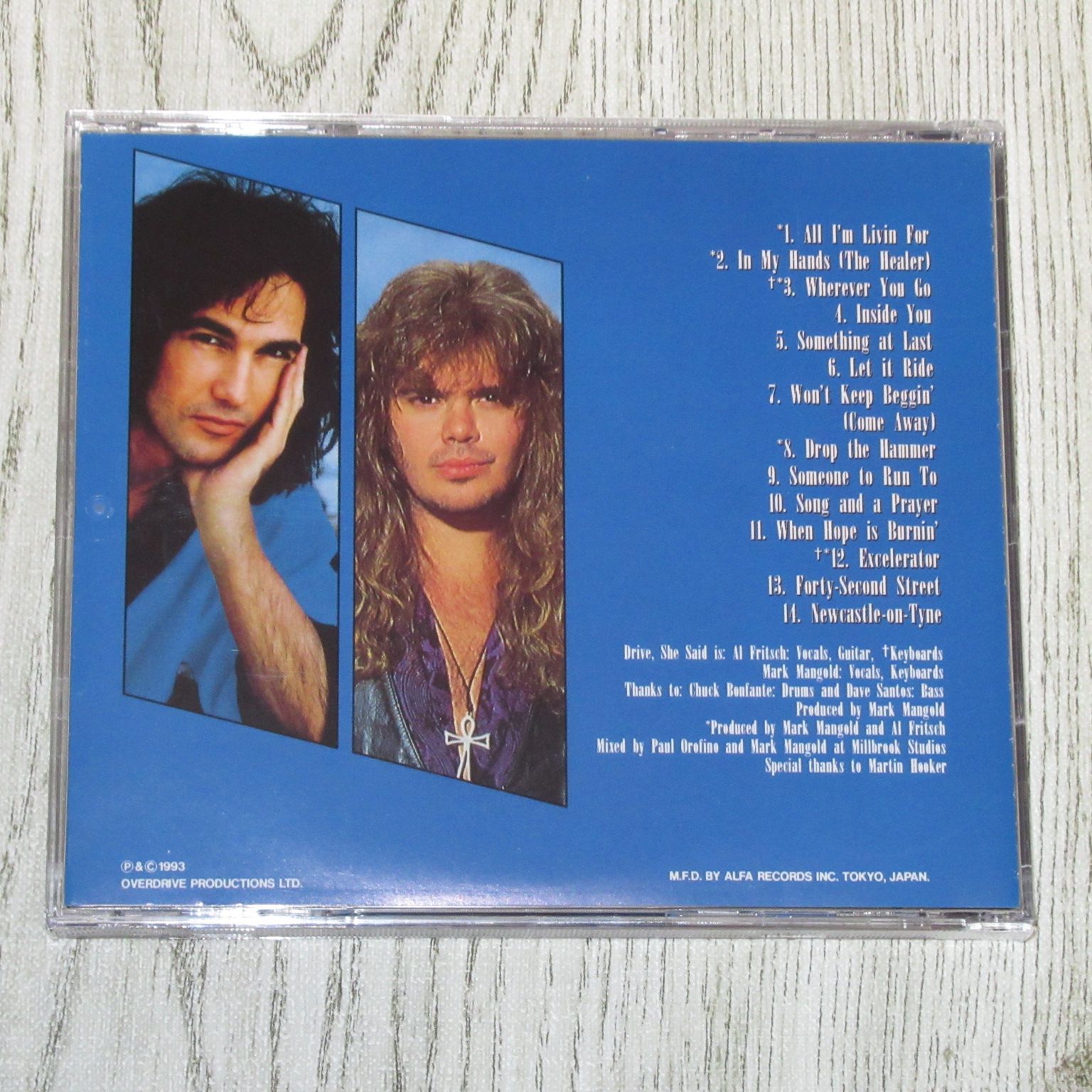 CD ドライヴ・シー・セッド エクセルレイター ALCB-862 DRIVE