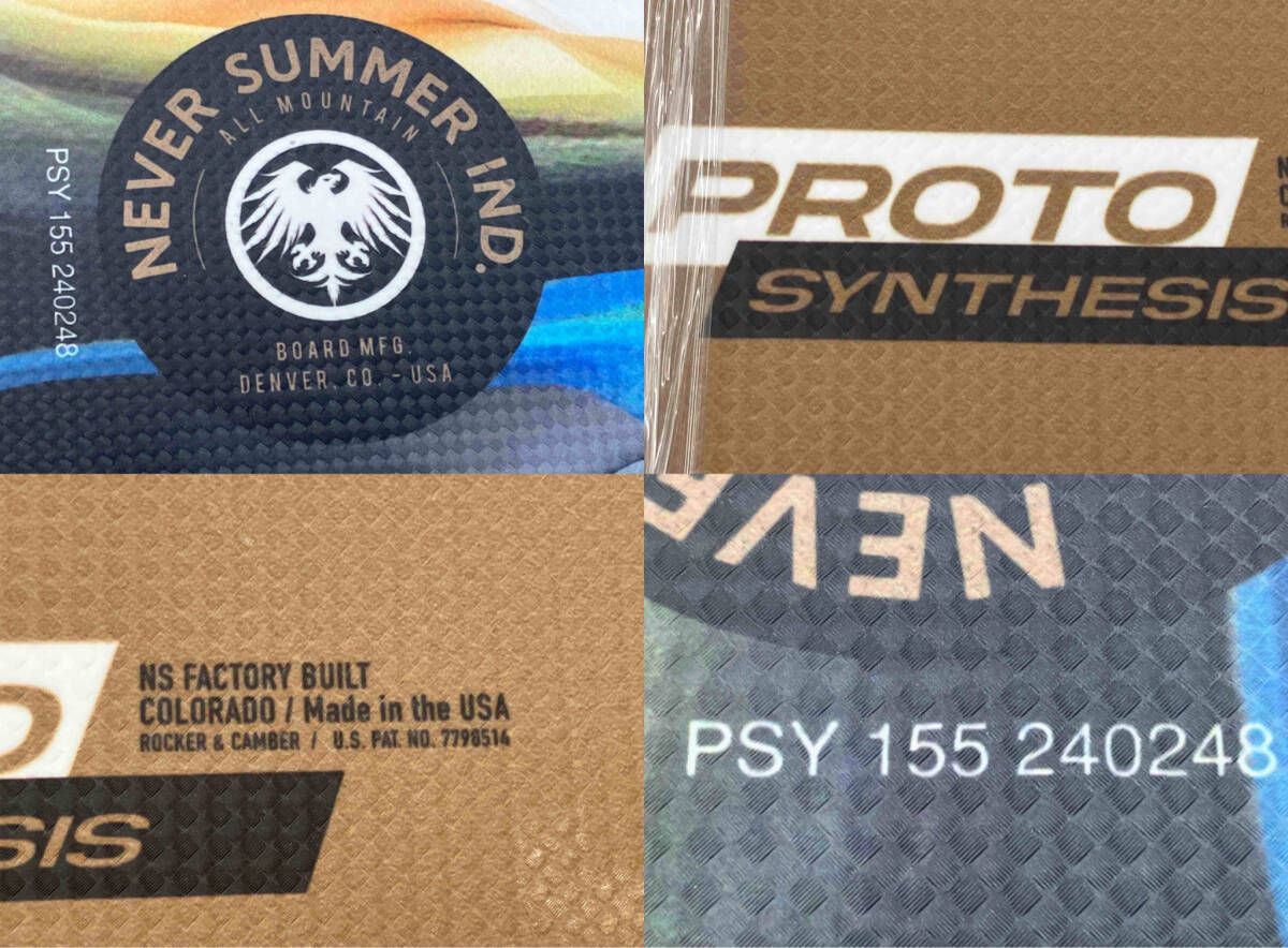 NEVER SUMMER PROTO SYNTHESIS 2024 155cm ネバーサマー プロト