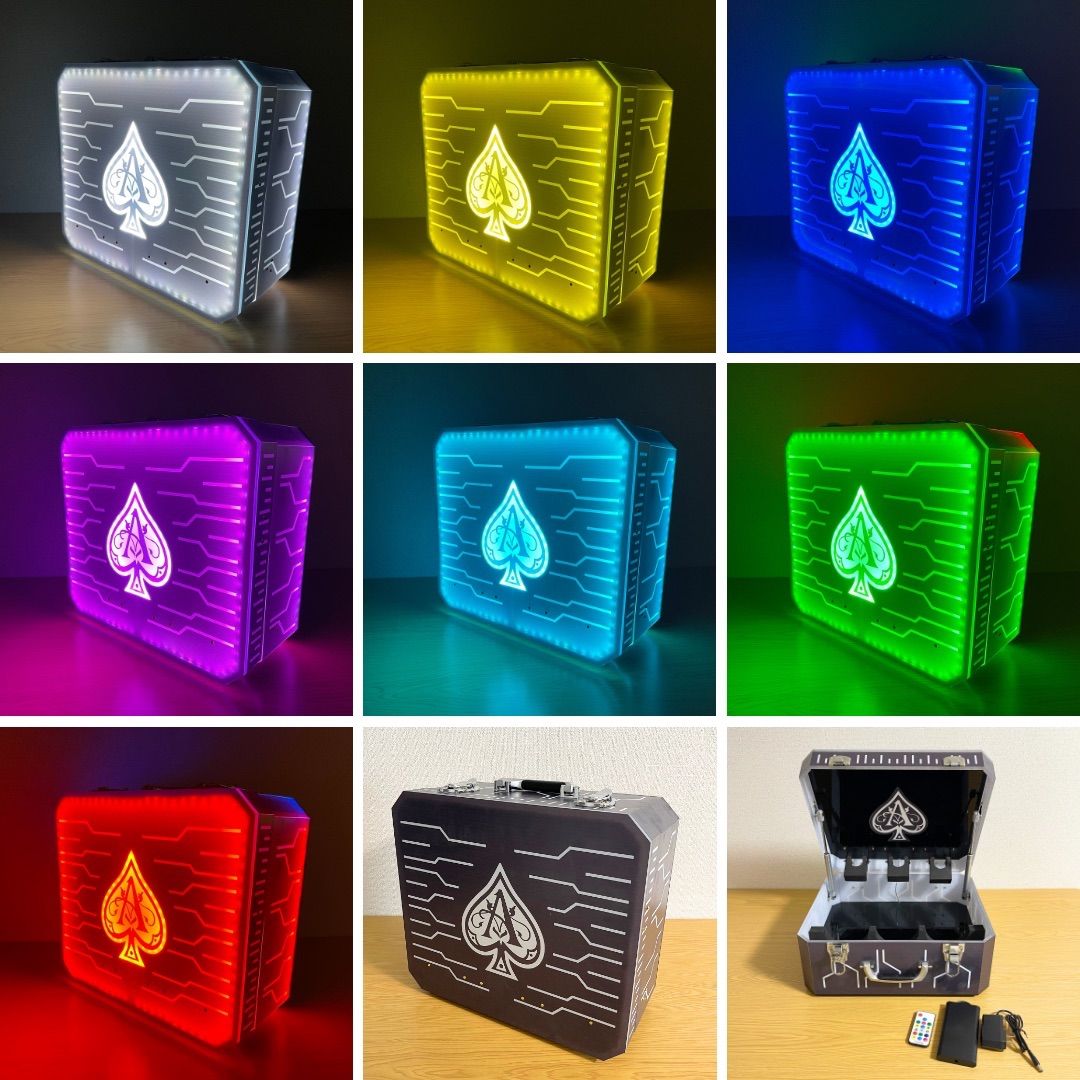 ボトルケース　LED　アルマンド アタッシュケース ディスプレイ シャンパン ボトルケースアルマンド アタッシュケース ディスプレイ LED シャンパン