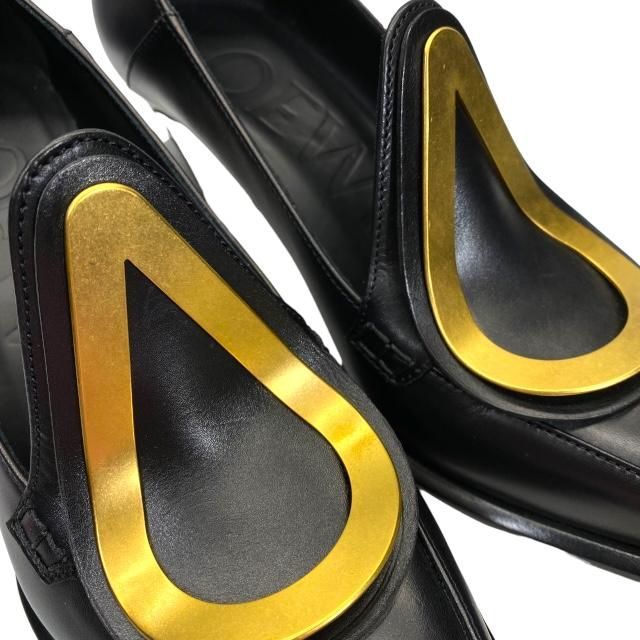 LOEWE ロエベ ドロップモチーフ パンプス ヒール シューズ チャンキー