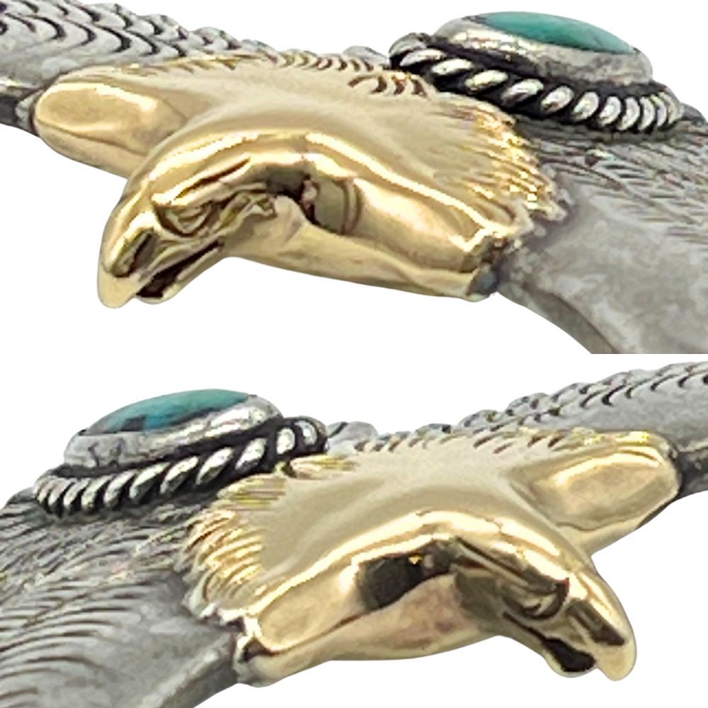  ファーストアローズ P 401 イーグル 頭金 ターコイズ1 5 ct ペンダントトップ 52384 その他 アクセサリー