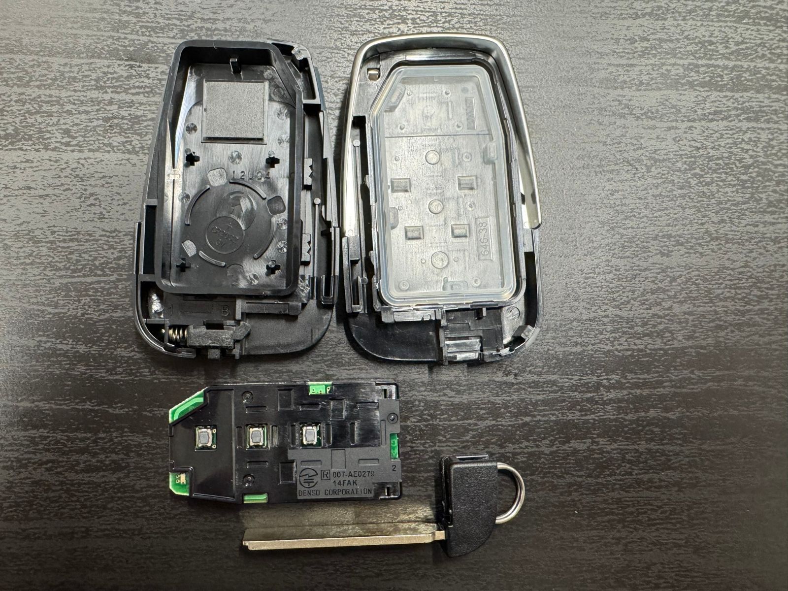 トヨタ純正スマートキー プラドまとめ売り タイプ3T/SI【150系後期ランクル プラド/シルバーメッキ