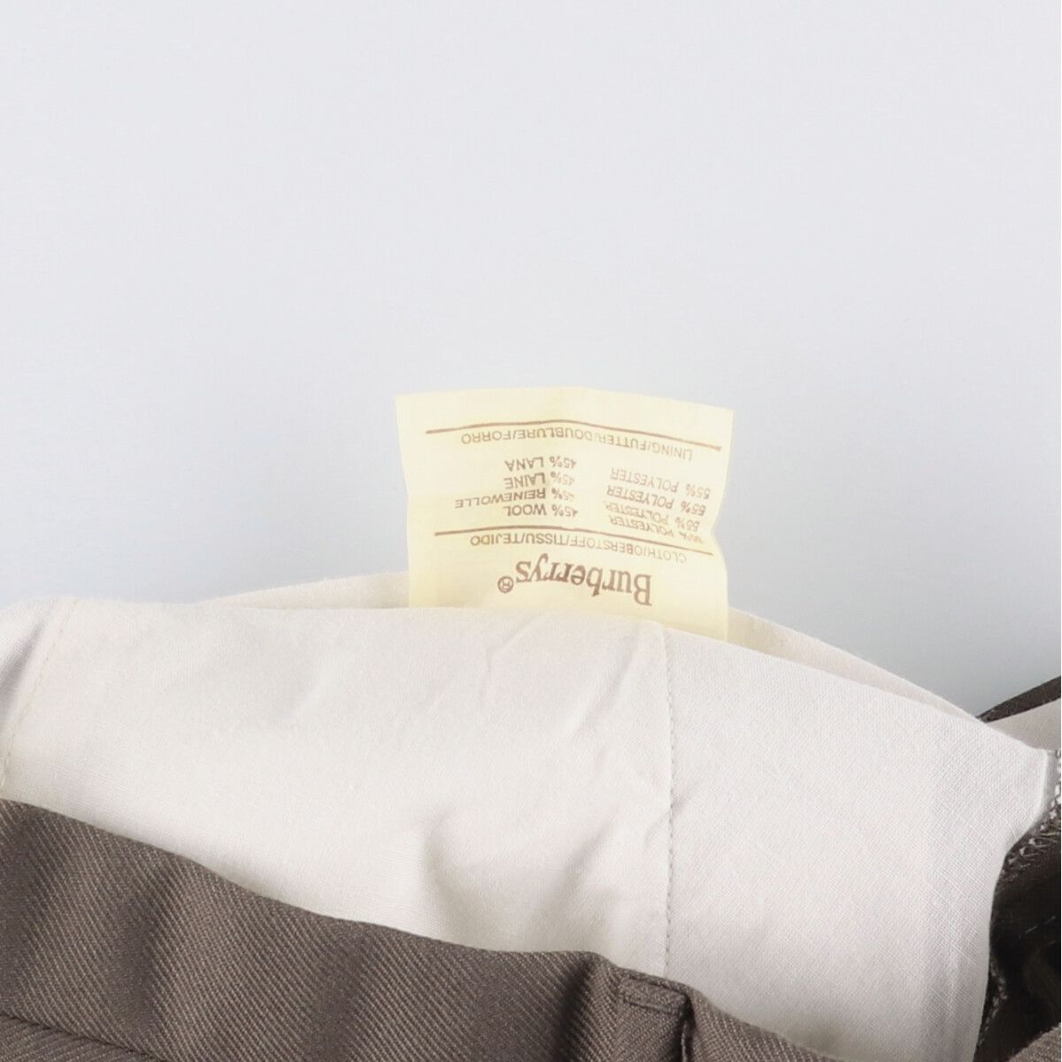 古着 バーバリー Burberry s BURBERRYS OF LONDON ツータック ウールパンツ スラックス スペイン製 メンズw31相当 eaa586179 KIN-KAAI_COM