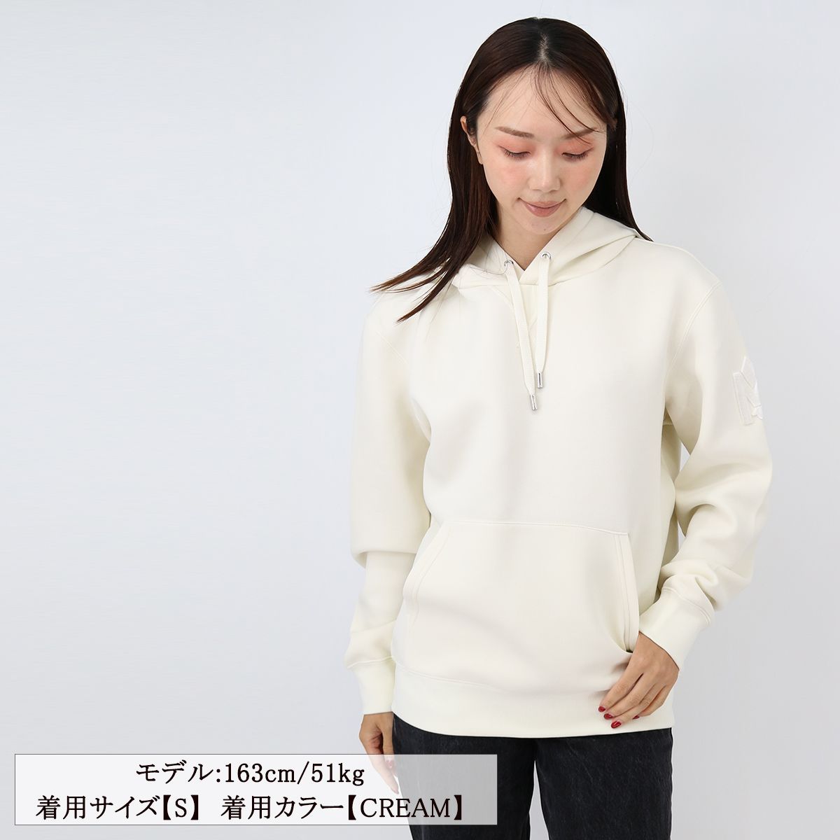 MACKAGE マッカージュ DOUBLE FACE JERSEY KRYS-R ロゴ フード MACKAGE マッカージュ DOUBLE FACE JERSEY KRYS-R ロゴ フード