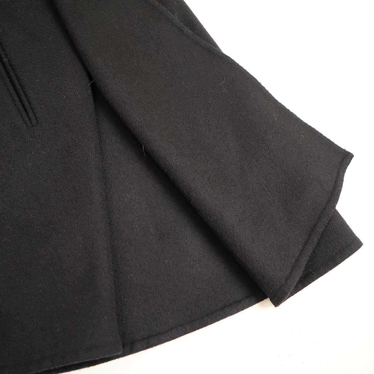 VALENTINO ヴァレンティノ 19AW Draped Collar Cape ウールカシミヤ