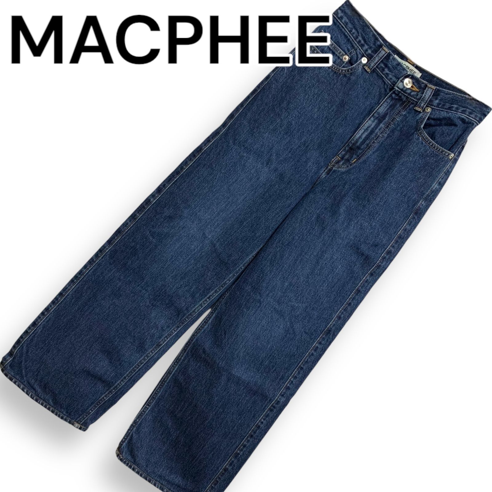 MACPHEE マカフィー ジーンズ ロングパンツ デニム コットン100